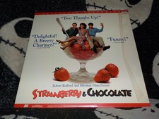 Strawberry  Chocolate Letterbox Laserdisc LD Robert Redford Free Ship 50 Order