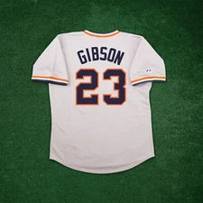 Kirk Gibson 1984 Detroit Tigers Cooperstown Grey Road Throwback Jersey