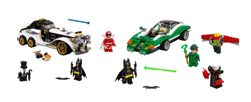 LEGO 70911 & 70903 Batman Movie - Penguin Arctic Roller & Riddler