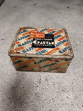 SCATOLA LATTA ANNI 50 Caffè MORETTO-caffeol -PONTEDERA Vintage 