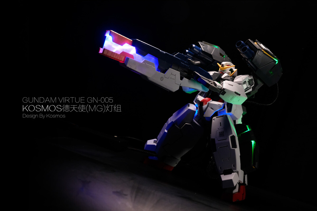 KOSMOS remote control LED modified Unit for MG 1/100 GN-005 Virtue
