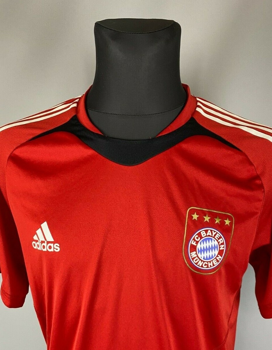 BAYERN MUNICH 2010 2011 TRAINING SHIRT FOOTBALL SOCCER ADIDAS