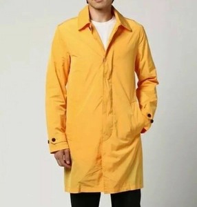 yellow trench coat mens