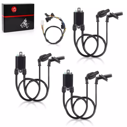 3x Ignition coil + Sub-wire for Honda GL1500 A SE I Goldwing 1500 1989 1999-2000 - Bild 11 von 11