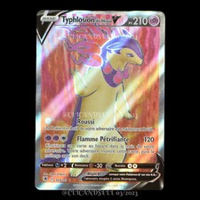 carte Pokémon Typhlosion de Hisui V 169/189 #1 EB10 - Astres Radieux NEUF FR