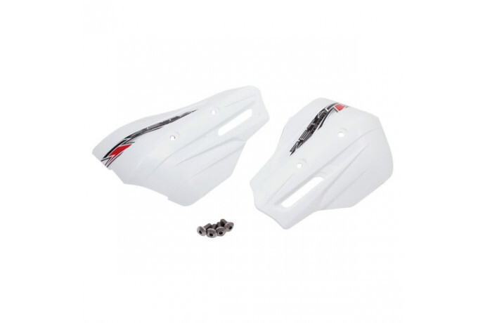 Pare-mains XC-Pro blanc ZETA déflexion aérodynamique anti-impact