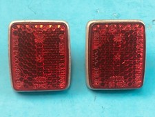 Fiat 500D 600D Multipla 1100 1200 1300 1500 Stars Tail Light Reflector Set NOS