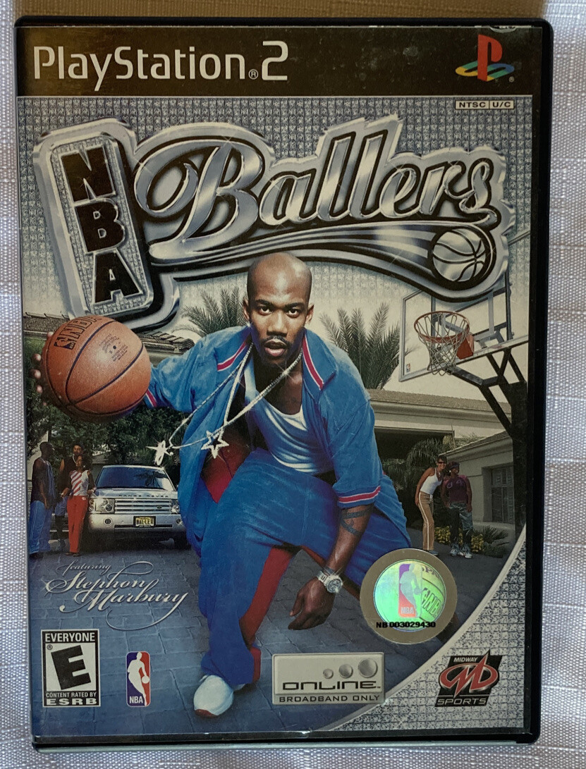 NBA Ballers (Sony PlayStation 2, 2004) PS2 Complete NBA Ballers (Sony PlayStation 2, 2004) PS2 Complete