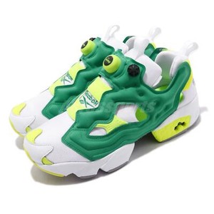 reebok insta pump fury green