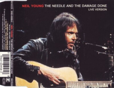 Neil Young - The Needle And The Damage Done Live Version - FREE POST