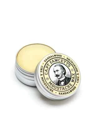 Captain Fawcett Sandalwood Scented Scent Handmade Moustache Wax 15ml Pot