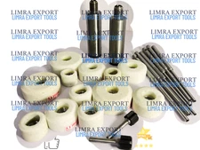 sioux Valve Seat Grinding Wheels Sioux 12 Pcs stones With 6 Pcs Pilots +2 holder