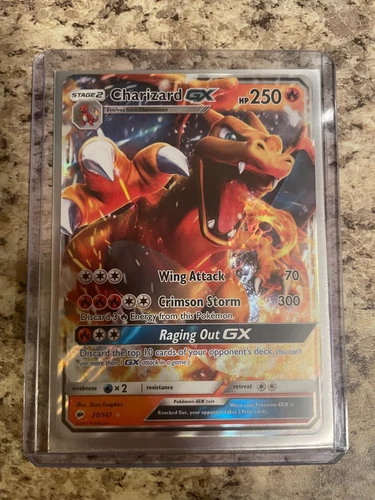 Charizard GX 20/147 Sm-Burning Shadows Holo