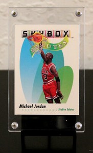 michael jordan skybox salutes card