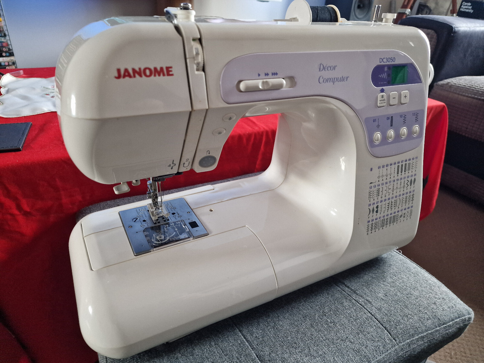 Janome Decor DC 3050 Computerised Embroidery Sewing Machine eBay