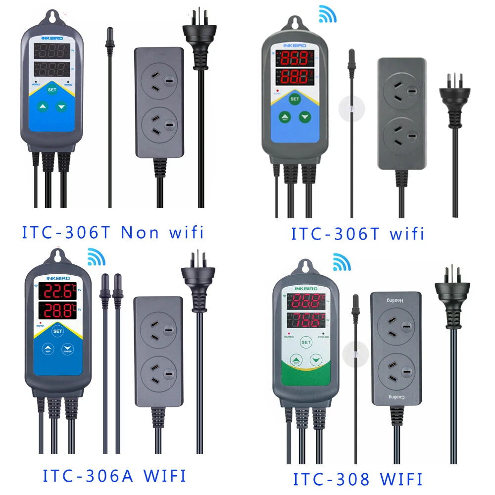 Inkbird Aquarium Thermostat WIFI Reef Discus Heater Tanks breeding hatching  240V | eBay