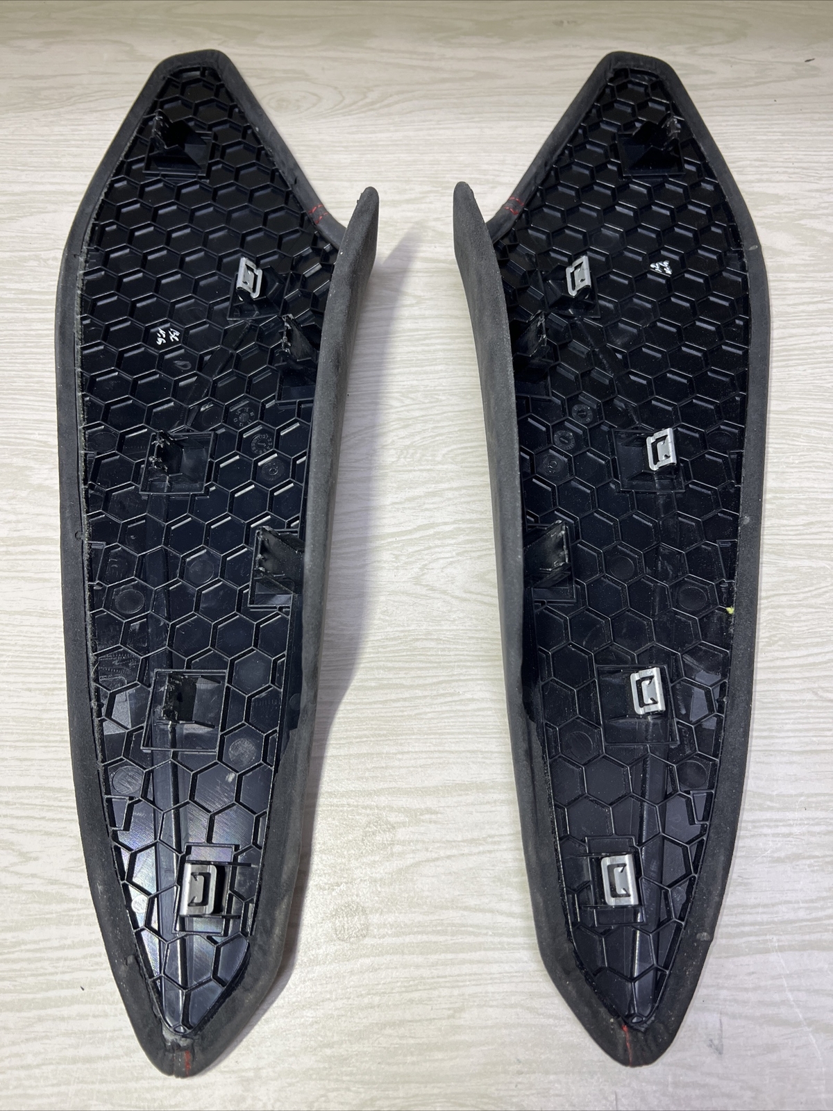 Lamborghini Huracan Console LH Left RH Right Side Panel Black/Red 4t0857785A