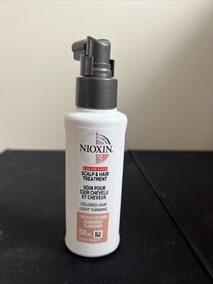 Nioxin System 3 Treatment 3.4 oz 100 ml. Hair & Scalp Treatment