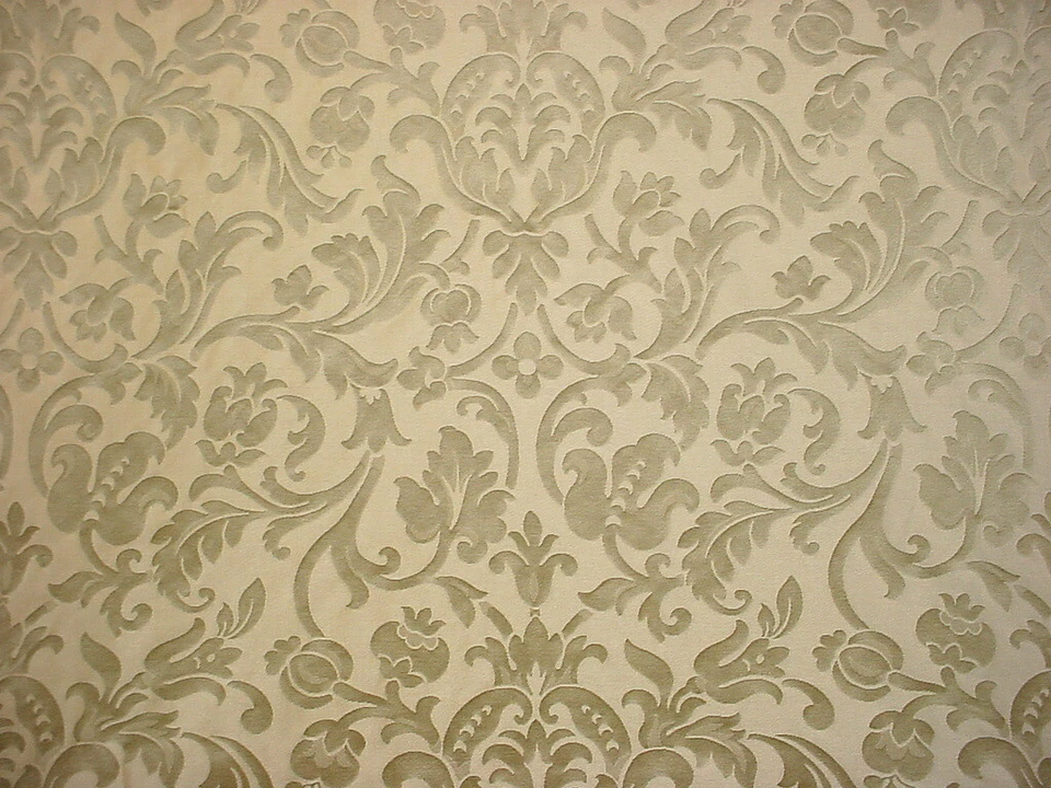 Tela de tapicería barroca damasco 15Y Kravet Couture Windsong Brocatelle Sage Foto 2 de 4