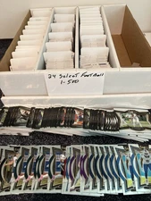 2024 Select Football,cards 1-250,4 CARD MINIMUM,20% off FREE SHIPPING !!