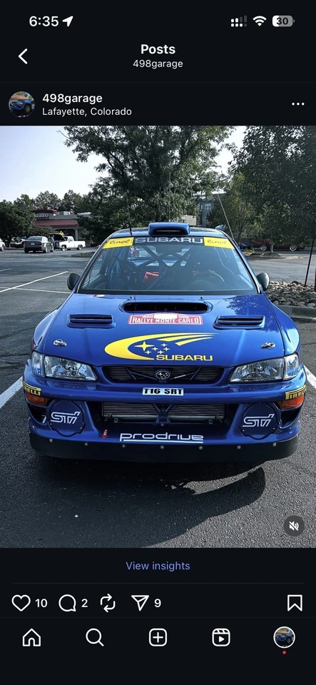 Ventilaciones de capó Subaru Impreza Prodrive WRC S5 (GC8) Foto 4 de 4