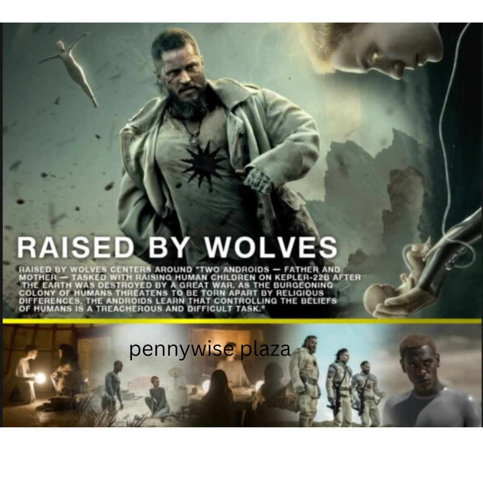 Raised by Wolves COMPLETE SEASON 1&2 Sci-Fic Drama FULL HD DVD Quality Audio-NEW - Image 3 of 4