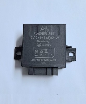 Blinkgeber Blinkrelais Warnblinkgeber 12V 8x 21W mit 30b für MB Trac Deutz 06