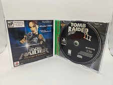 Tomb Raider III PS1 PlayStation 1 Complete CIB Greatest Hits - Tested
