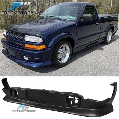 Fits 98-04 Chevy S10 Sonoma Extreme Style PU Front Bumper Lip Spoiler Body Kit