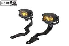 Morimoto 2Banger HXB Flood Yellow A-Pillar Light Kit For 2007-2013 Toyota Tundra