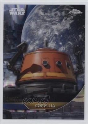 2025 Chrome Star Wars Hyperspace Corellia Planetary Variation 49/99 Chopper 1e1b