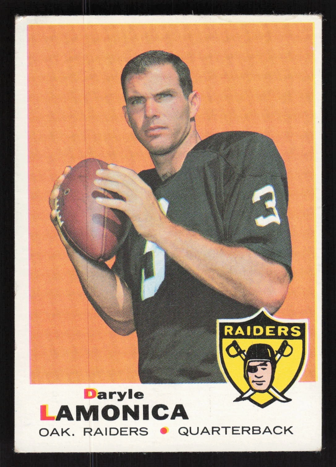 1969 Topps #263 Daryle Lamonica Card TCCCX