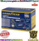Goodyear Car Tyre Air Compressor Pump Bike Cycle Compact 3m Cord 12V Inflator