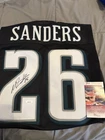 Philadelphia Eagles Miles Sanders #26 Autographed Football Jersey JSA Original
