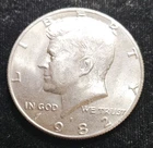 AU-BU 1982-P 50C Kennedy Half Dollar
