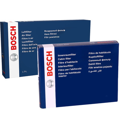 BOSCH Inspektionspaket InnenraumFilter für VW Polo Variant 6KV5 Caddy II