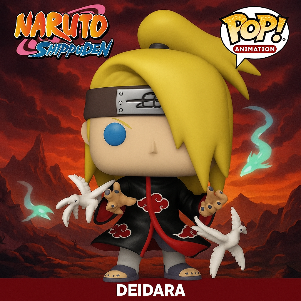 Funko Pop! Animation: Naruto: Shippuden - Deidara Vinyl Figure