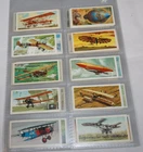 BROOKE BOND HISTORY OF AVIATION FULL SET OF 50 TEA CARDS IN SLEEVES