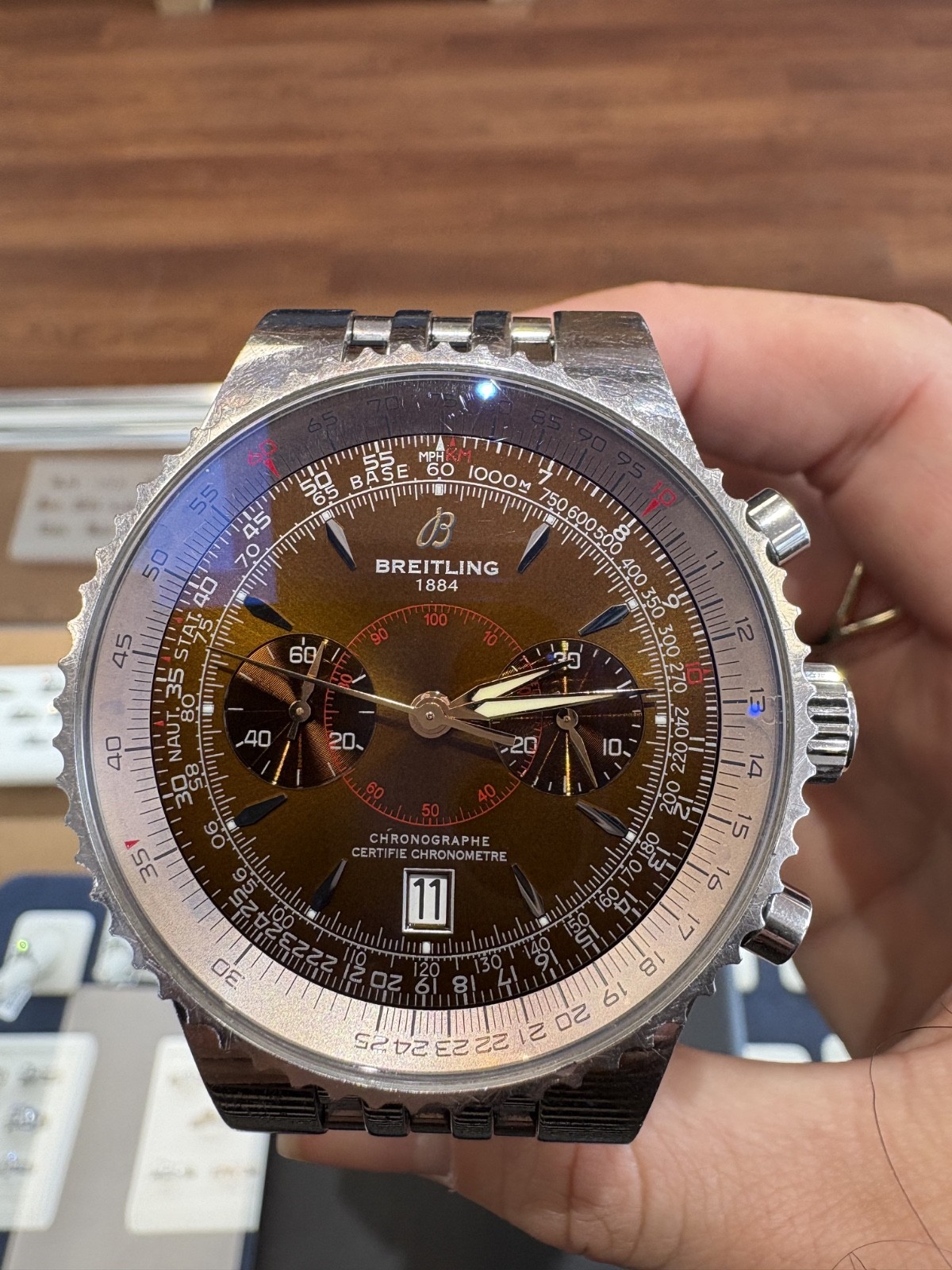 Mens Navitmer Breitling A23340 Watch - vintagewatches.pk