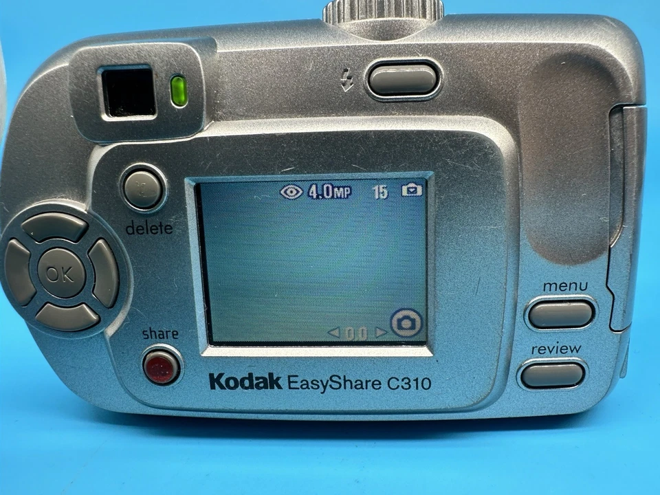 Kodak Digital Camera EasyShare C310 4.0MP Silver Tested - Image 4 of 4