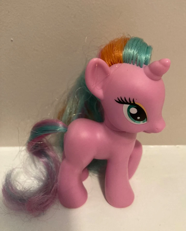 My Little Pony Sweetie Swirl Brushable G4 Unicorn Pink Sparkle Ice Cream MLP - Photo 4/4
