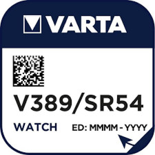 2 x Varta Watch V 389 watch cell button cell watch battery SR1130SW V389 1 se...