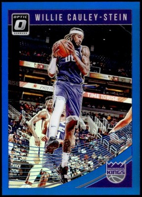 2018-19 Donruss Optic #91 Willie Cauley-Stein Blue #/49 E1