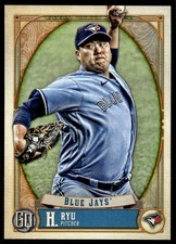 2021 Topps Gypsy Queen Hyun-Jin Ryu Los Angeles Dodgers #98