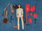 Marx Johnny West BOW Custom CXR Indian Storm Dancer  With Accessories