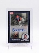 2025 Topps Deadpool Chrome DP Comic Artist Carlo Barberi Auto Black 5/10 BC0124