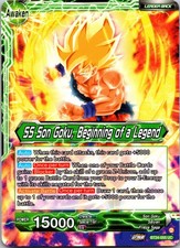 TCG Dragon Ball Super Son Goku//SS Son Goku, Beginning of a Legend BT24-055