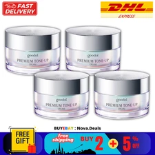 4 X Goodal Premium Tone Up Cream 30ml | Brightening, Moisturizing & Primer