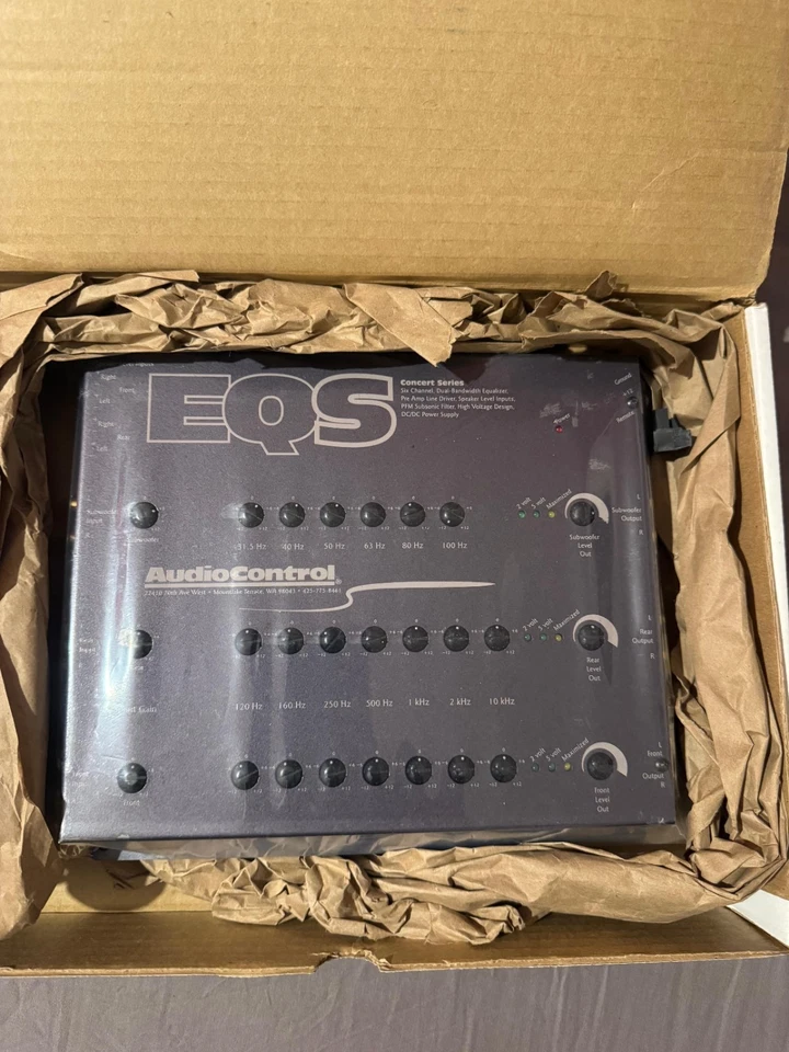 AudioControl EQS- 6 Channel Out equalizer Crossover Audio Control EQ equaliser - Image 3 of 3