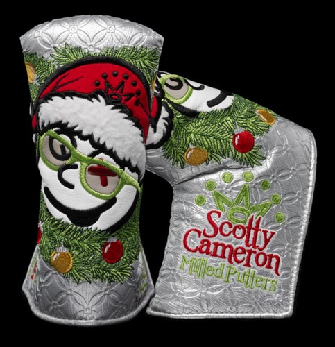New Titleist Scotty Cameron Holiday 1 / Christmas Johnny Clause Headcover